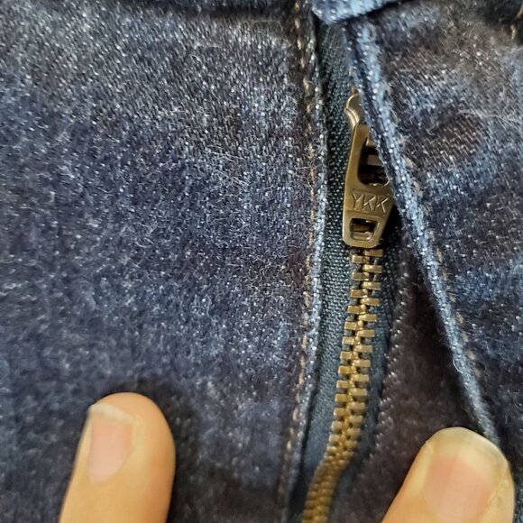 Lauren Jeans Co. Jeans Womens 16W Blue Straight Classic Fit Denim Stretch - Picture 9 of 11